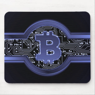 Bitcoin-Logo Mousepad