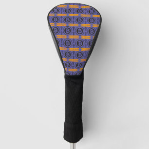 Bitcoin Logo-Muster Golf Headcover