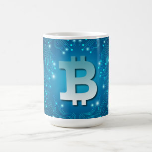 Bitcoin-Logo Tasse