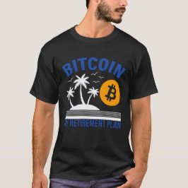 Bitcoin Mein Ruhestand, Insel-Vibes Tropisch  T-Shirt