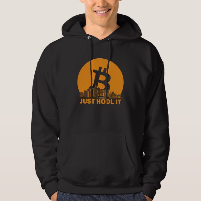 Bitcoin Milan Skyline  Milan Bitcoin Maximalist Hoodie (Vorderseite)