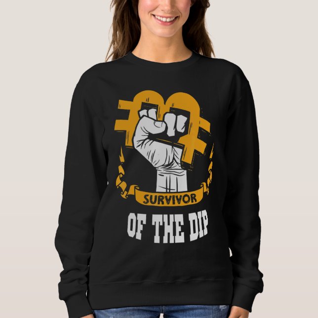 Bitcoin-Miner Crypto-Händler Btc-Investor Kryptowä Sweatshirt (Vorderseite)