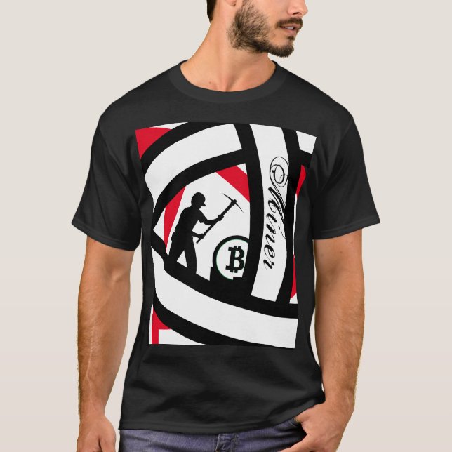 BITCOIN MINERKRYPTO WÄHRUNG T - Shirt (Vorderseite)