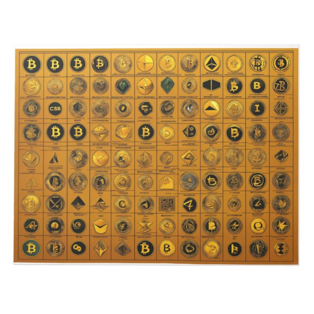 BITCOIN NOTIZBLOCK (Vorderseite)