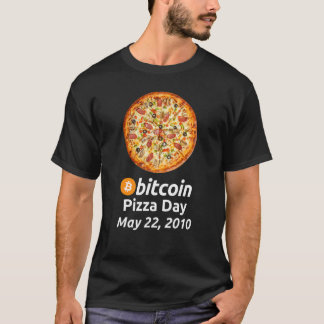Bitcoin Pizza Day 22. Mai 2010 T-Shirt