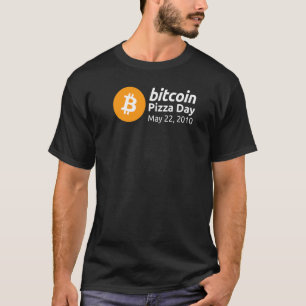 Bitcoin Pizza Day 22. Mai 2010 T-Shirt