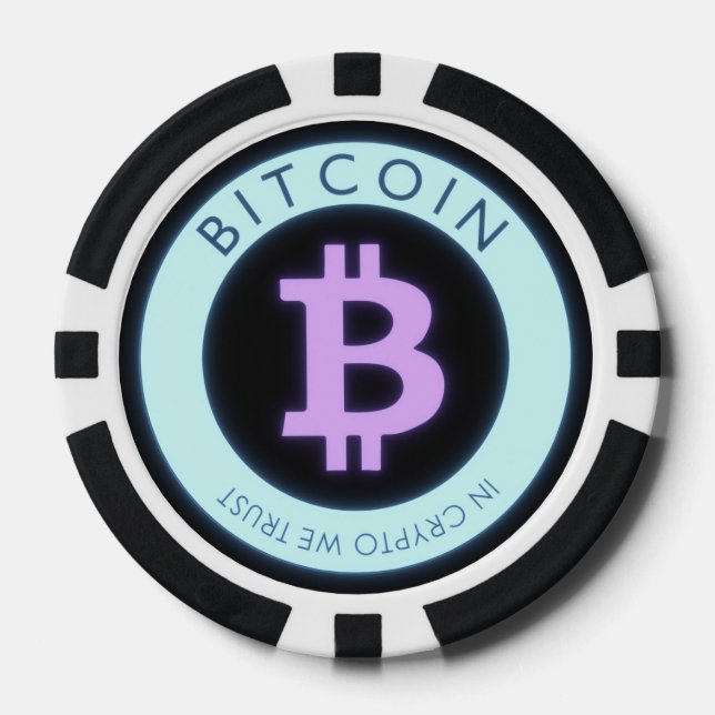 Bitcoin Poker Chips! Pokerchips (Vorderseite)