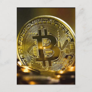 Bitcoin Postkarte