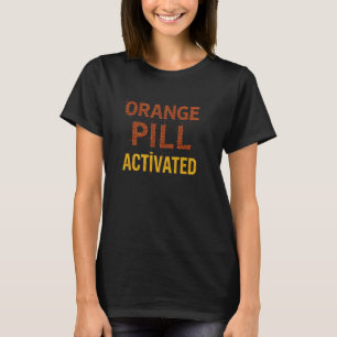 Bitcoin Reserve Mining orange Pille Nakamoto HODL T-Shirt