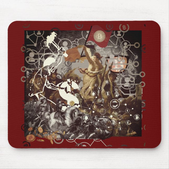 Bitcoin Revolution Mousepad (Vorne)