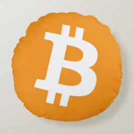 Bitcoin Rundes Kissen