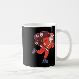 Bitcoin Santa Claus Kryptowährung Santa Crypto Kaffeetasse