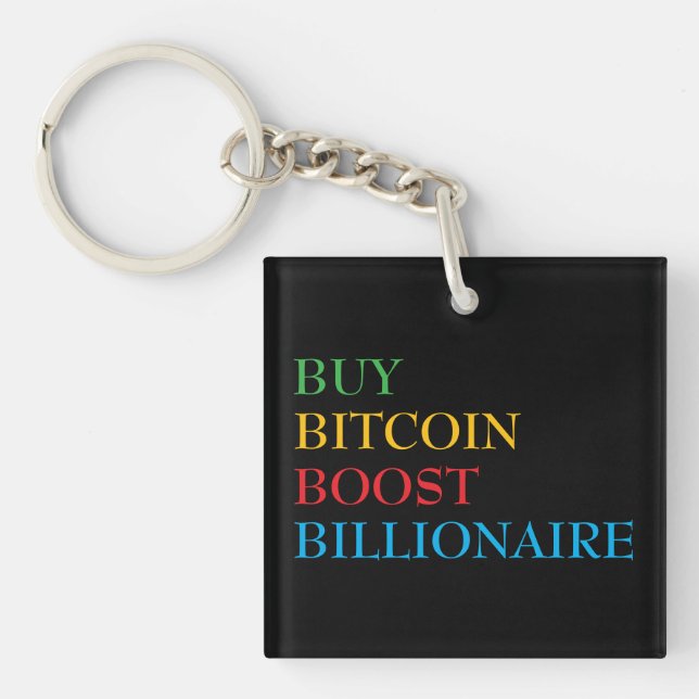 Bitcoin Schlüsselanhänger (Vorderseite)