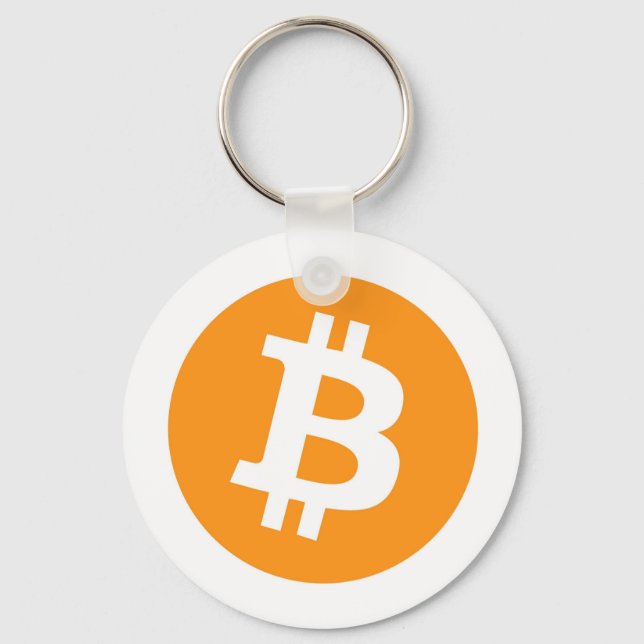 Bitcoin-Schlüsselanhänger Schlüsselanhänger (Vorderseite)