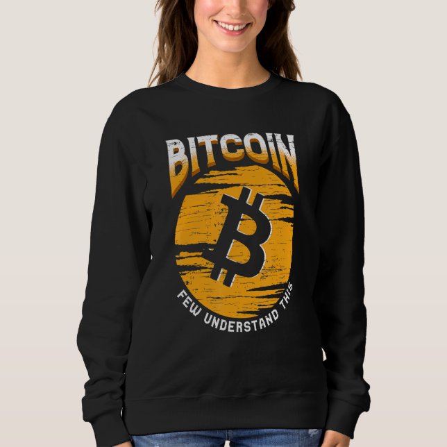 Bitcoin seine Zeit für Plan B BTC Krypto und Bitco Sweatshirt (Vorderseite)