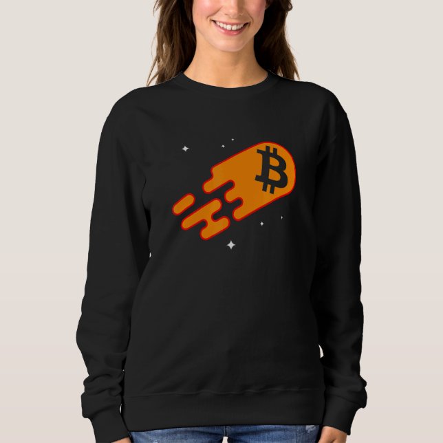 Bitcoin seine Zeit für Plan B BTC Krypto und Bitco Sweatshirt (Vorderseite)