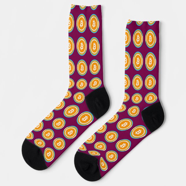 BITCOIN  SOCKEN (Linkes Detail)