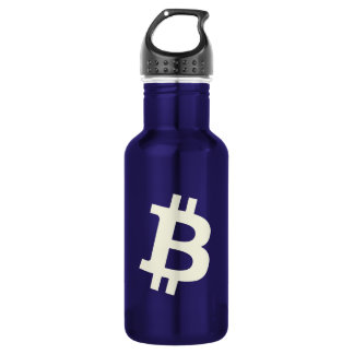 Bitcoin Standard ₿ (Blue) Edelstahlflasche