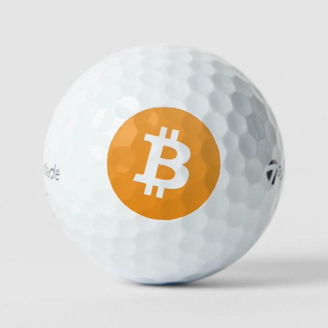 Bitcoin TaylorMade TP5 Dutzend Golf Balls Golfball (Vorderseite)