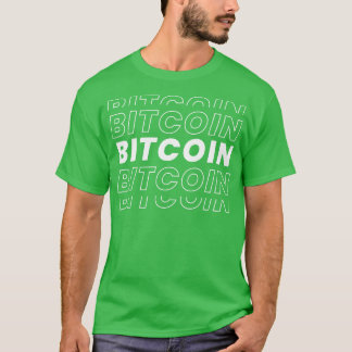 Bitcoin Text T-Shirt
