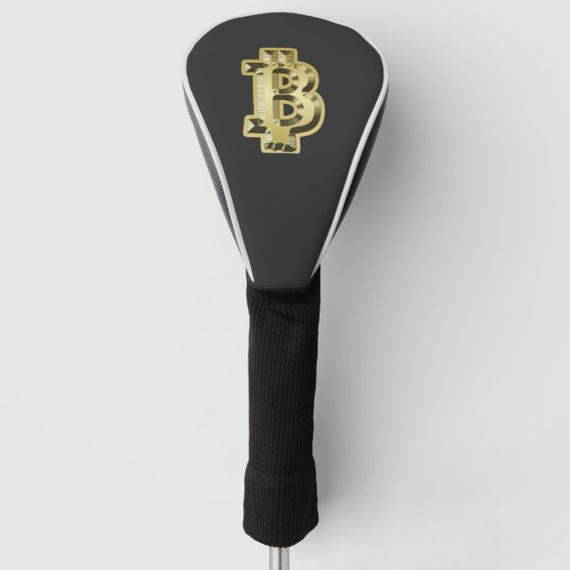 Bitcoin Trading Golf Headcover (Vorderseite)