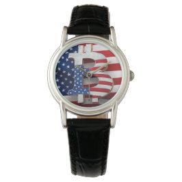 Bitcoin USA Armbanduhr