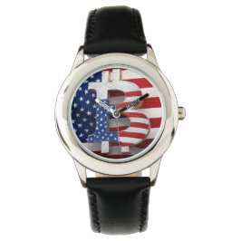 Bitcoin USA Armbanduhr