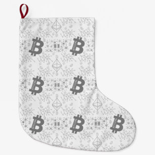 Bitcoin Weihnachts-Strumpf Großer Weihnachtsstrumpf