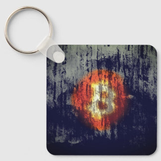 Bitcoin-widerstandsfähige Kunst Schlüsselanhänger