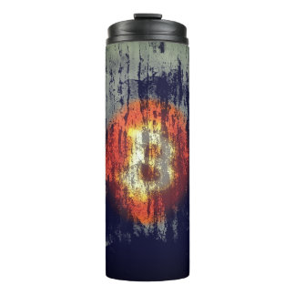 Bitcoin-widerstandsfähige Kunst Thermosbecher
