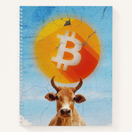 Bitcoin widerstandsfähiger Bulle Notizbuch