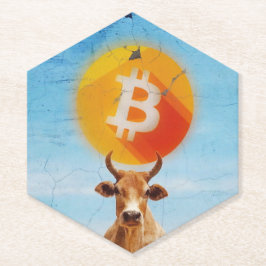 Bitcoin widerstandsfähiger Bulle Untersetzer