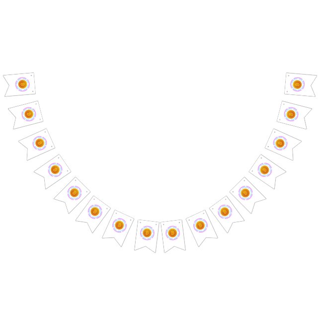 BITCOIN WIMPELKETTE (Alle)