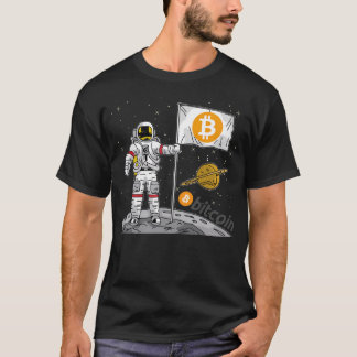 Bitcoin zum Mondschlamm T-Shirt