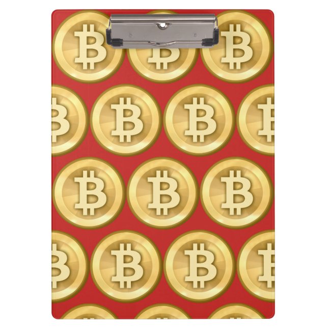 Bitcoins anpassen klemmbrett (Vorderseite)