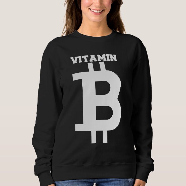 Bitcoins Gold für Bitcoiner Crypto Miner 12 Sweatshirt (Vorderseite)