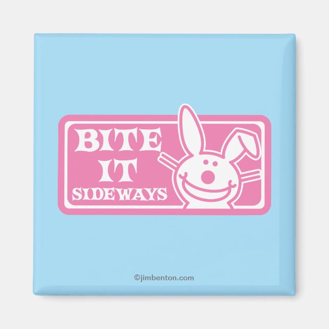 Bite es Sideways Magnet (Vorne)