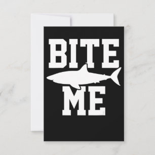 Bite Me - Biologie der Haifische - Tiermeere Einladung