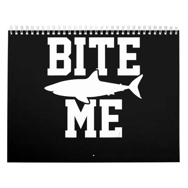 Bite Me - Biologie der Haifische - Tiermeere Kalender (Titelbild)