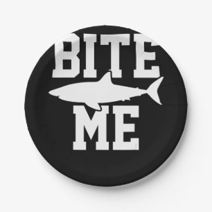 Bite Me - Biologie der Haifische - Tiermeere Pappteller