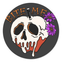 Bite Me - Halloween Schädelgift Apple & Blume