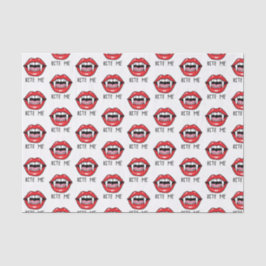 Bite me  seidenpapier