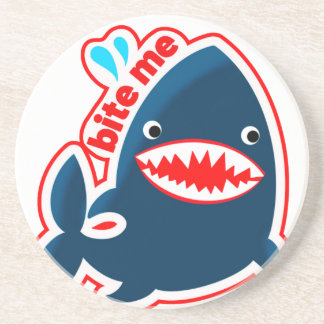 Bite Me Shark Untersetzer