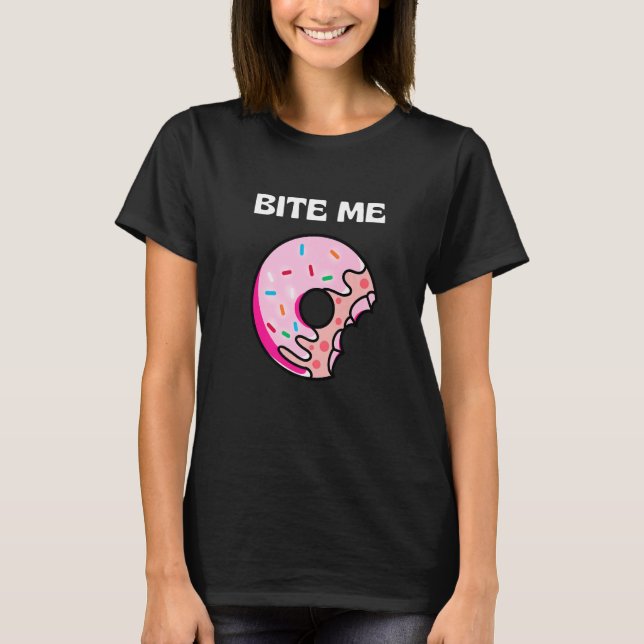Bite Me Shirt Donut Crew Premium (Vorderseite)