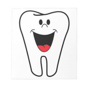 "BITE ME"-TOOTH NOTIZBLOCK