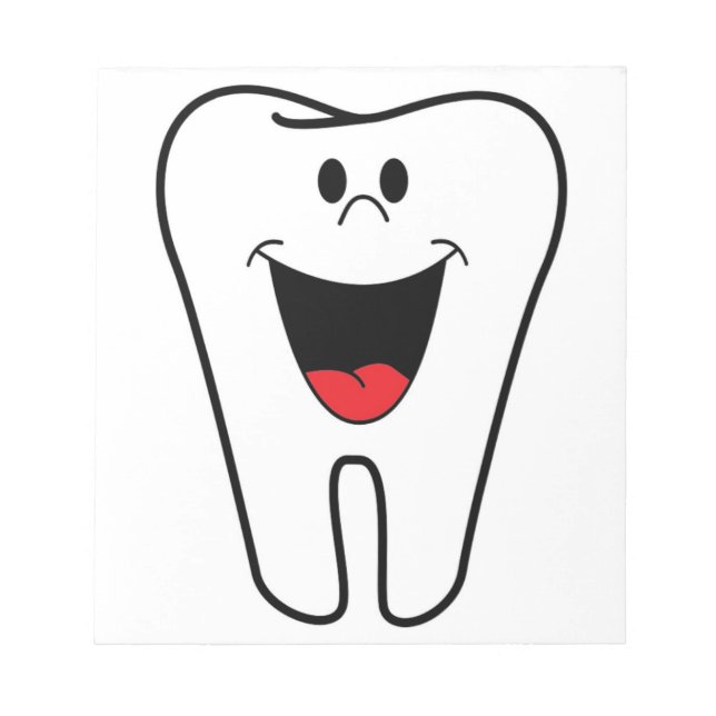 "BITE ME"-TOOTH NOTIZBLOCK (Vorderseite)