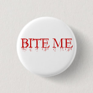 Bite me Vampire Button