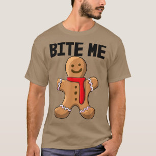 Bite mir Cookies Liebe Backen Frauen Party Gingerb T-Shirt