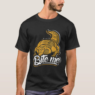 Bite mir Design Krokodil-Liebhaber und Alligator T T-Shirt