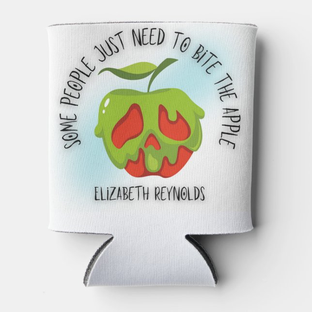 Bite the Apple Dosenkühler (Vorderseite)